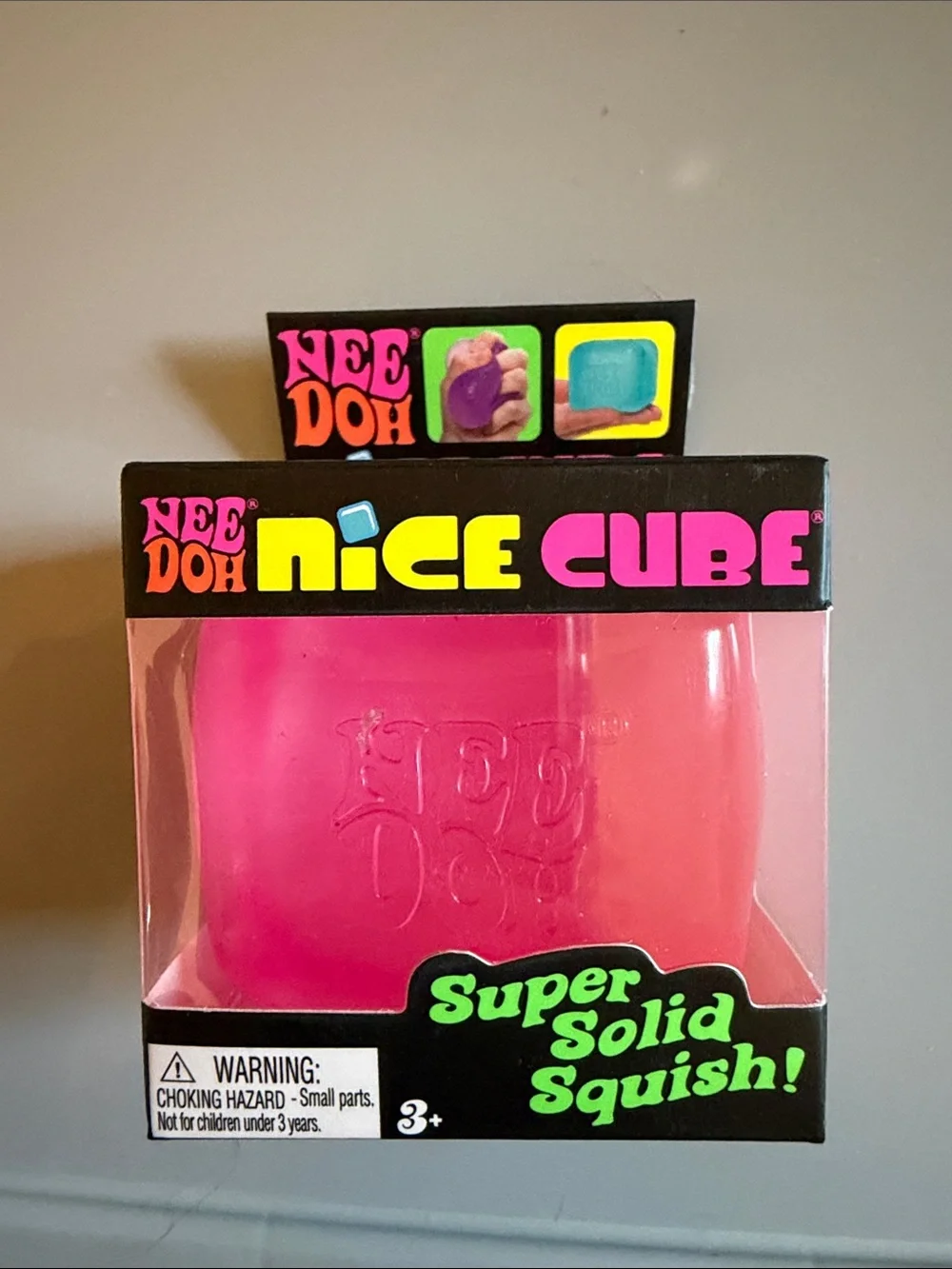 Authentic NEE DOG Nice Cube Pink